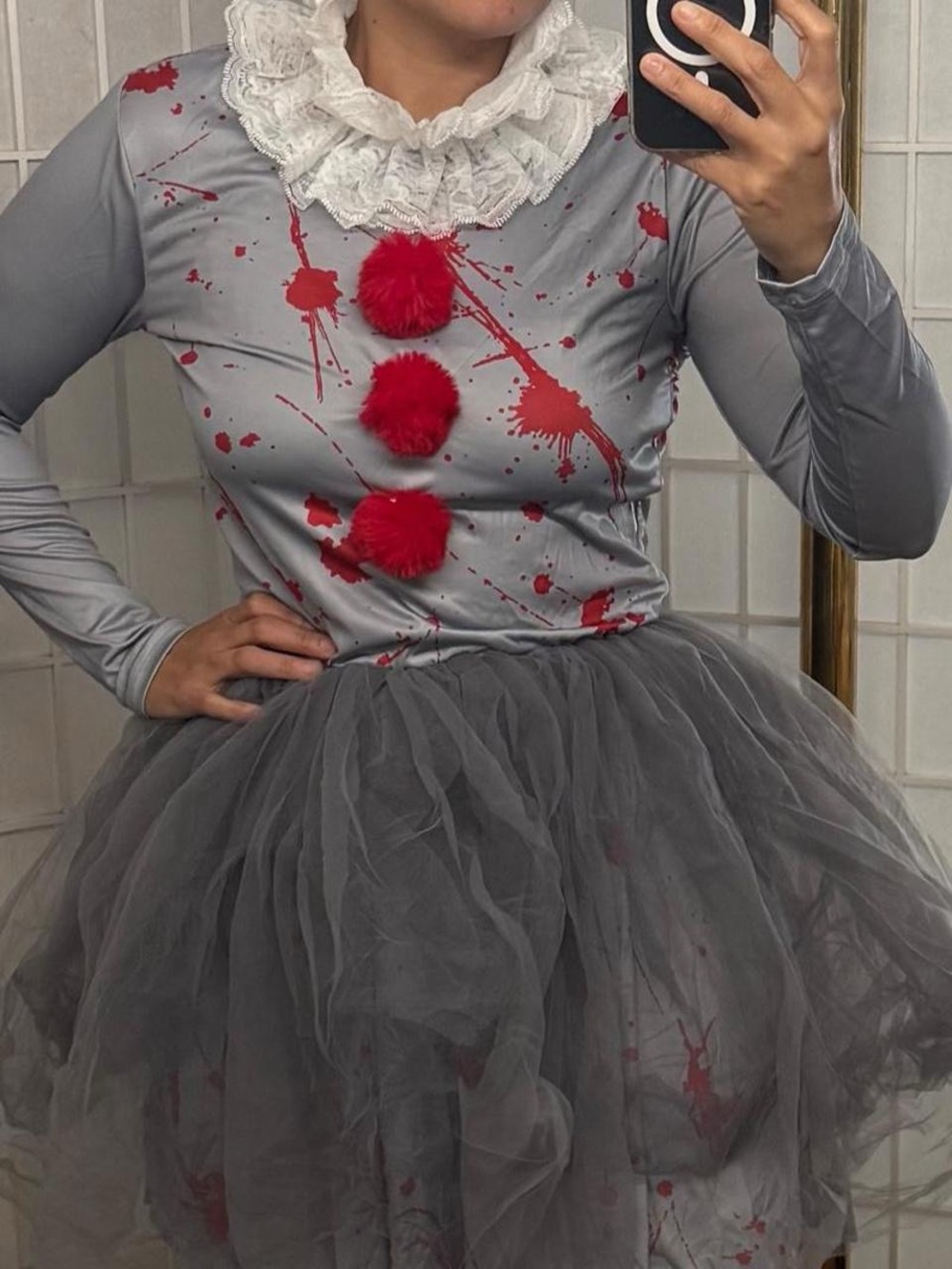 Brand new bloody clown costume